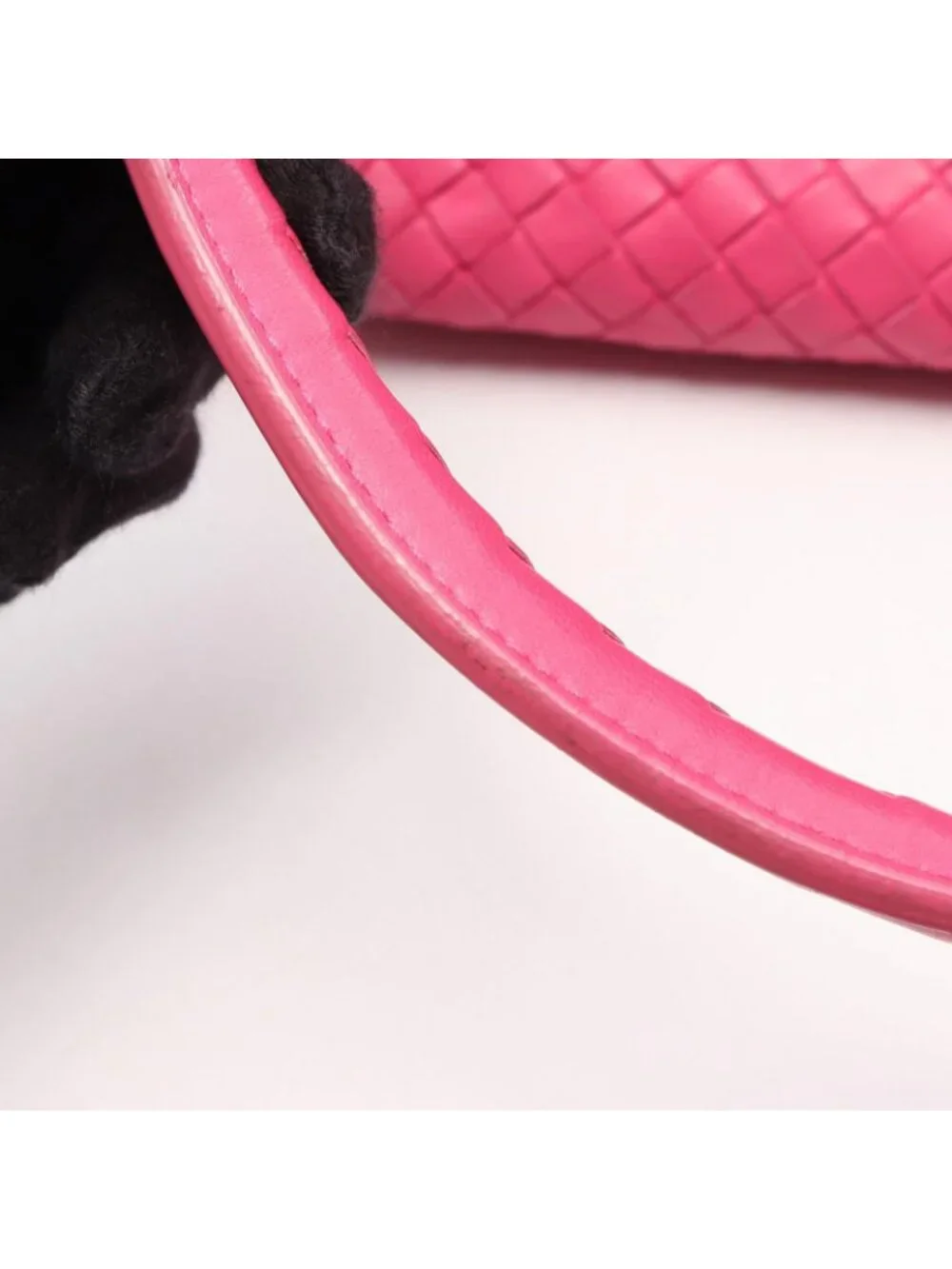 Bottega Veneta Tote Bag Intrecciato Pink Leather